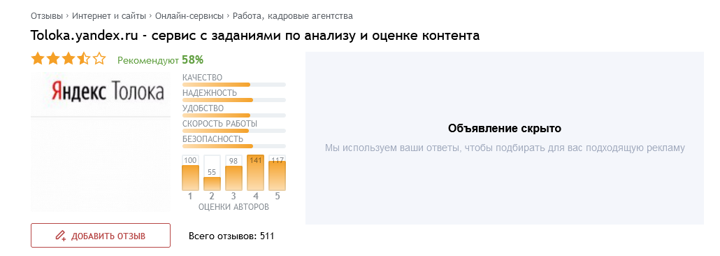 Заработок без вложений в Яндекс Толока